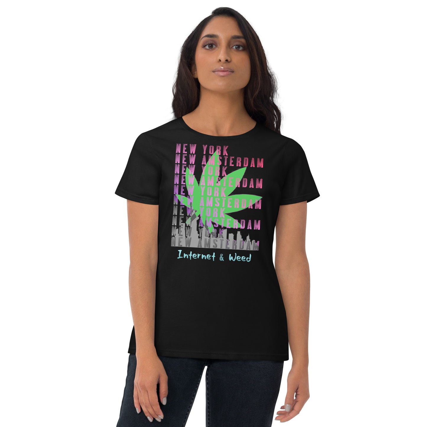 girls New York New Amsterdam T shirt