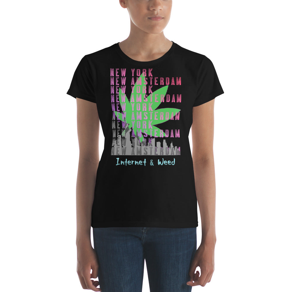 girls New York New Amsterdam T shirt