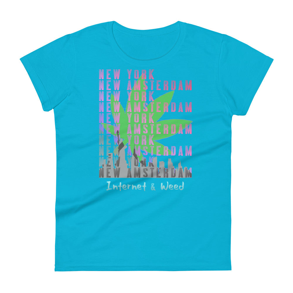 girls New York New Amsterdam T shirt