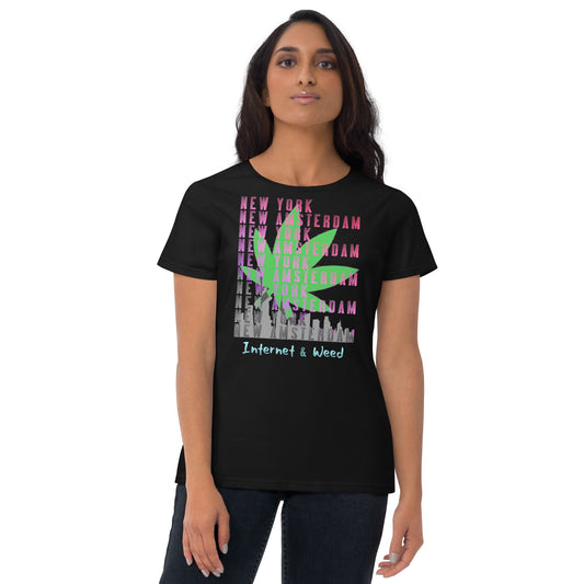 girls New York New Amsterdam T shirt